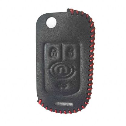 New Aftermarket Leather Case For Buick Flip Remote Key 4 Buttons BK-G High Quality Best Price | Emirates Keys