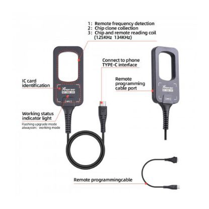 New Xhorse VVDI Key Tool Lite XDKML0EN + Gift 6pcs XKB501EN Wired Remotes Support Android phone direct connection | Emirates Keys