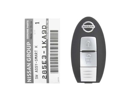 New Nissan Note Micra Leaf Juke Micra 2010-2017 Genuine/OEM Smart Key 2 Buttons 433MHz Manufacturer Part Number: 285E3-1KA0D / 285E3-1KA9D | Emirates Keys