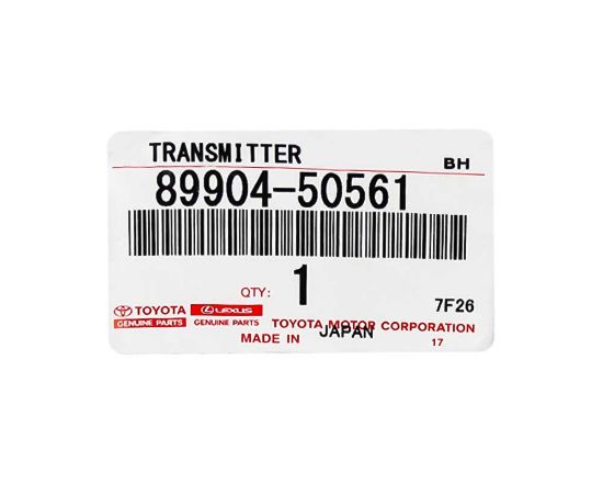 Brand New Lexus LS460 2008 Korean Genuine/OEM Remote 3 Buttons 433MHz 89904-50561 8990450561 / FCCID: B53EA | Emirates Keys