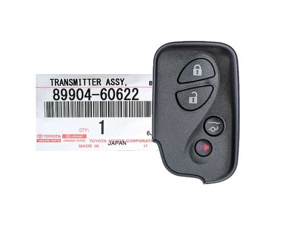 NEW Lexus GX460 2010-2019 Genuine Smart Key Remote 4 Buttons 433MHz 89904-60622, 89904-60623, 89904-60624  / FCCID: B74EA | Emirates Keys