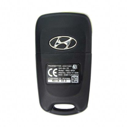 Hyundai I30 2014 Genuine/OEM Remote 3 Buttons 4D Transponder 433MHz 95430-A5101 Compatible Part Number: 95430-A5100 FCCID: RKE-4F04 | MK3