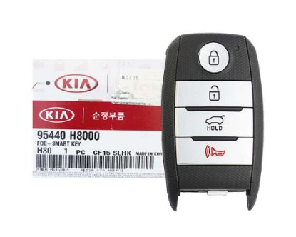 NEW KIA Stonic 2017-2018 Genuine/OEM Smart Key Remote 4 Buttons 433MHz 95440-H8000 95440H8000, FCCID: NYOSYEC4FOB1611 | Emirates Keys