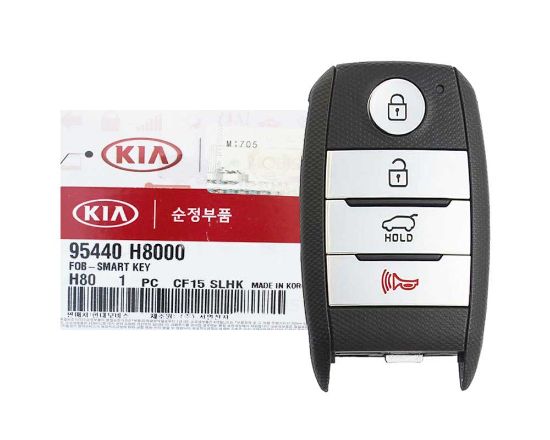 NEW KIA Stonic 2017-2018 Genuine/OEM Smart Key Remote 4 Buttons 433MHz 95440-H8000 95440H8000, FCCID: NYOSYEC4FOB1611 | Emirates Keys