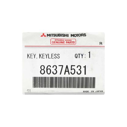 New Mitsubishi ASX 2016 Genuine/OEM Smart Remote 2 Button 315MHz Manufacturer Part Number: 8637A531 | Emirates Keys