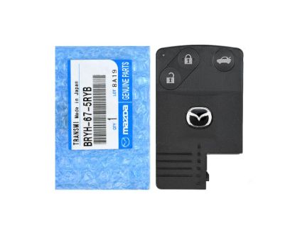 NEW Mazda 3 2006-2009 Genuine/OEM Smart Card Remote 3 Buttons 433MHz BRYH-67-5RYB BRYH675RYB | Emirates Keys