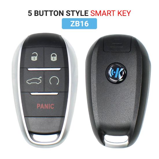 New KeyDiy KD Universal Smart Remote Key 4+1 Button Type ZB16
