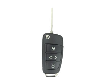 New Audi A3 Flip Remote Key Proximity Type 3 Buttons 433MHz MQB Transponder Aftermarket | Emirates Keys   