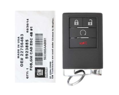 Brand New Cadillac Escalade 2007-2012 Genuine/OEM Remote Key 315MHz 5923885 FCCID: OUC60000223 OEM | Emirates Keys