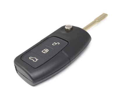 New Aftemarket Ford Focus Flip Remote 3 Button 433MHz with head High Quality Low Price Order Now  | Emirates Keys