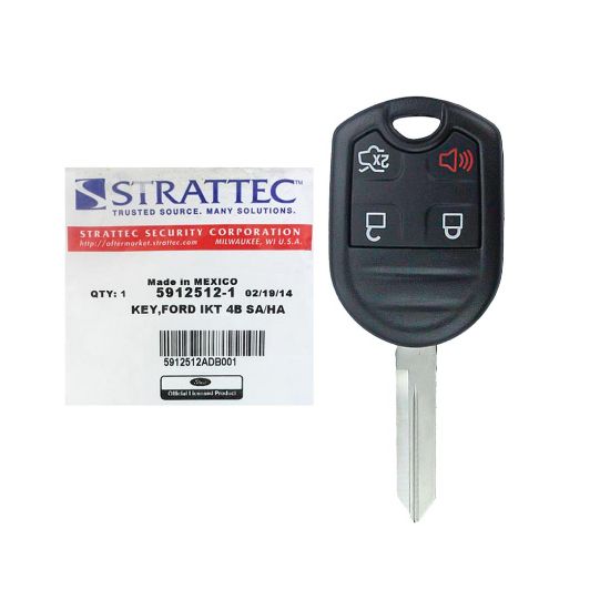 New STRATTEC Ford Explorer 2011 2015 Remote Key 4 Button 315MHz Manufacturer Part Number: 59125121 - FCCID: CWTWB1U793  | MK3