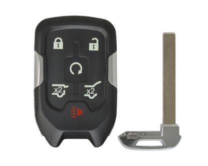 New GMC Yukon 2015-2020 Smart Remote Key 5+1 Buttons 315MHz Original PCB Aftermarket Shell | Emirates Keys