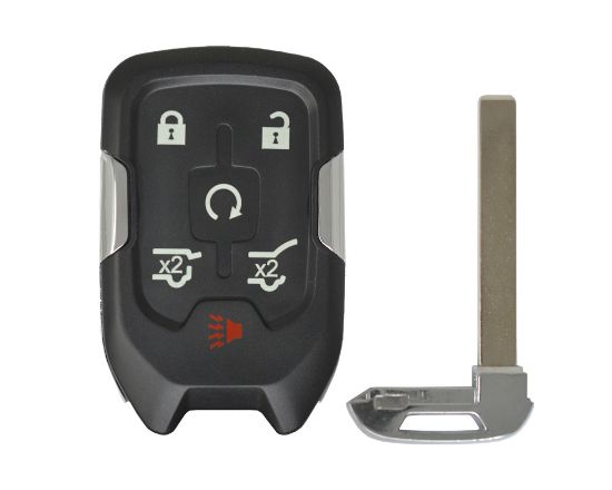 New GMC Yukon 2015-2020 Smart Remote Key 5+1 Buttons 315MHz Original PCB Aftermarket Shell | Emirates Keys