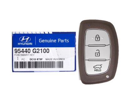 NEW Hyundai Ioniq 2017-2019 Genuine/OEM Smart Key Remote 3 Buttons 433MHz 95440-G2100 95440G2100 / FCCID: TQ8-FOB-4F11 OEM Box | Emirates Keys