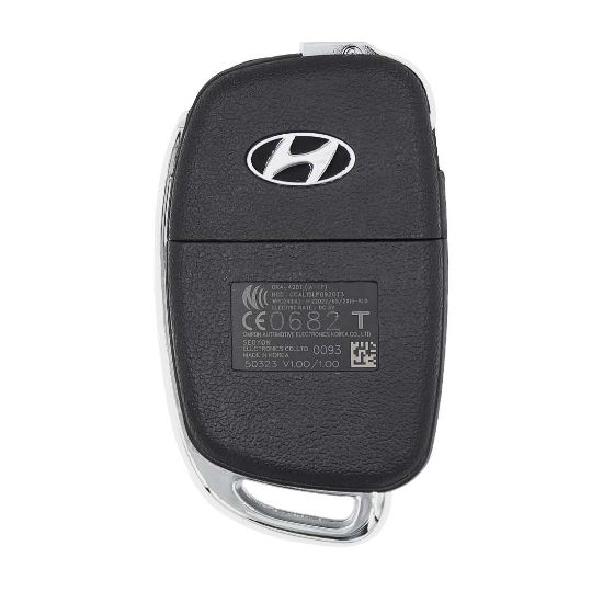 New Hyundai I10 2016-2019 Genuine / OEM Flip Remote Key 3 Buttons 433MHz OEM Part Number: 95430-B9500 | Emirates Keys