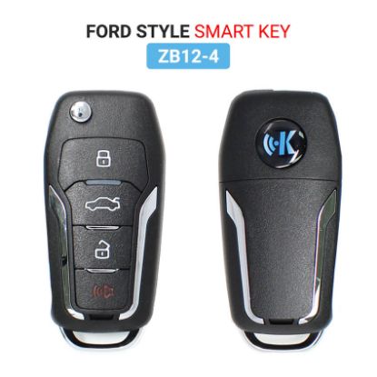 New KeyDiy KD Universal Smart Remote Key 3+1 Button Ford Type ZB12-4