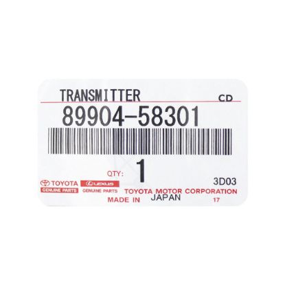 New Toyota Alphard 2009-2012 Genuine Smart Remote Key 5 Buttons 433MHz OEM Part Number: 89904-58301 / 8990458301 - FCC ID: BK1EW  | Emirates Keys