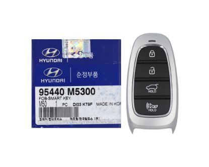 Brand New Hyundai Nexo 2020 Genuine/OEM Smart Remote Key 4 Buttons 433MHz 95440-M5300 95440M5300, FCCID: TQ8-FOB-4F20 | Emirates Keys