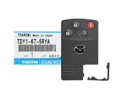 Mazda CX9 2007-2009 Genuine Proximity Smart Key Card 315MHz 4 Button TDY1-67-5RYA FCCID: BGBX1T458SKE11A01 | Emirates Keys