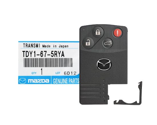 Mazda CX9 2007-2009 Genuine Proximity Smart Key Card 315MHz 4 Button TDY1-67-5RYA FCCID: BGBX1T458SKE11A01 | Emirates Keys