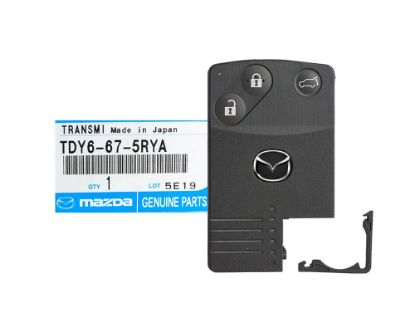 NEW Mazda CX9 2009-2011 Genuine/OEM Smart Key Card Proximity Remote 3 Buttons 433MHz TDY6-67-5RYA | Emirates Keys