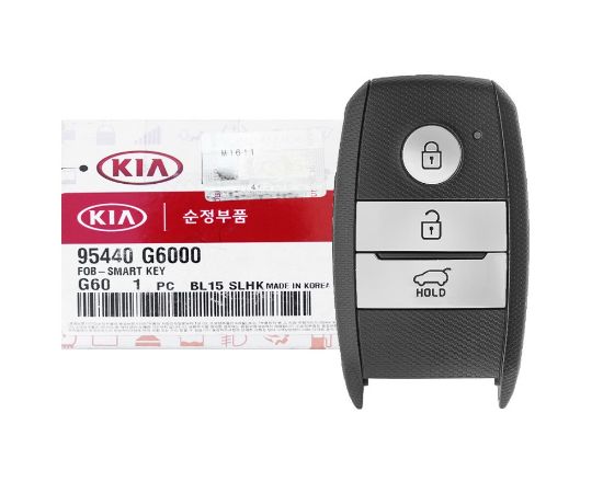 NEW KIA Picanto 2017-2021 Genuine/OEM Smart Key Remote 3 Buttons 433MHz 95440-G6000 95440G6000 - FCCID: SYEC3FOB1611 | Emirates Keys