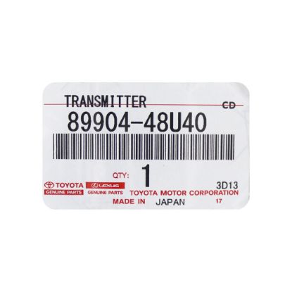 New Lexus RX350 2021 Genuine / OEM Smart Remote Key 3 Buttons 433MHz OEM Part Number: 89904-48U40 / 8990448U40  - FCC ID: B2X2K2R | Emirates Keys