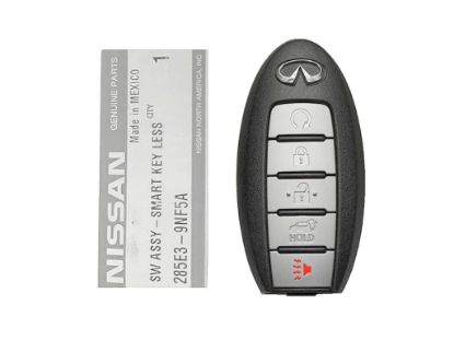 Brand New Infiniti QX60 2016-2018 Genuine/OEM Smart Key Remote 5 Buttons 433MHz 285E3-9NF5A 285E39NF5A / FCCID: KR5S180144014 OEM Box | Emirates Keys