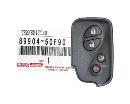 Brand New Lexus LS460 2010-2012 Genuine Smart Remote Key 4 Button 315MHz FSK 89904-50F90, 89904-75030 / FCCID: HYQ14ACX | Emirates Keys