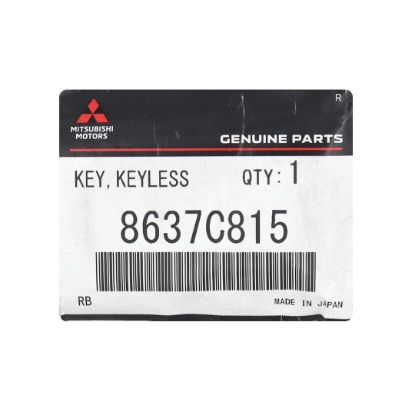 Brand NEW Mitsubishi Outlander PHEV 2018-2020 Smart Key 4 Buttons 315MHz Manufacturer Part Number: 8637B665 / FCCID OUC644M-KEY-N | Emirates Keys