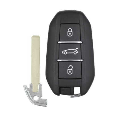New Peugeot Genuine / OEM Smart Remote 3 Button Sedan 433MHz | Emirates Keys