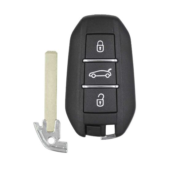 New Peugeot Genuine / OEM Smart Remote 3 Button Sedan 433MHz | Emirates Keys