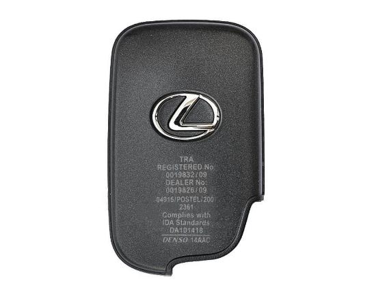 Brand NEW Lexus IS GS ES LS460 2007-2008 Genuine/OEM Smart Key 4 Buttons 433MHz 89904-30322 / 89904-30323 / FCCID: 14AAC | Emirates Keys