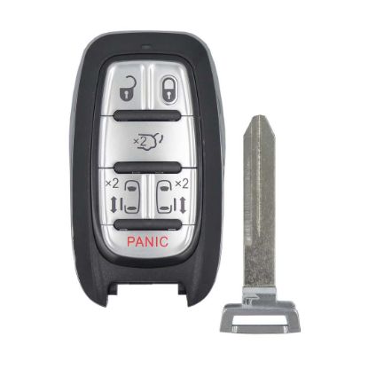 New Aftermarket Chrysler Pacifica 2017-2021 Smart Remote Key 6 Button 434MHz Compatible Part Number: M3N-97395900 , FCC ID: M3N-97395900 | Emirates Keys