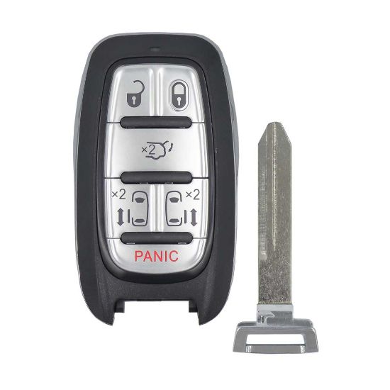 New Aftermarket Chrysler Pacifica 2017-2021 Smart Remote Key 6 Button 434MHz Compatible Part Number: M3N-97395900 , FCC ID: M3N-97395900 | Emirates Keys