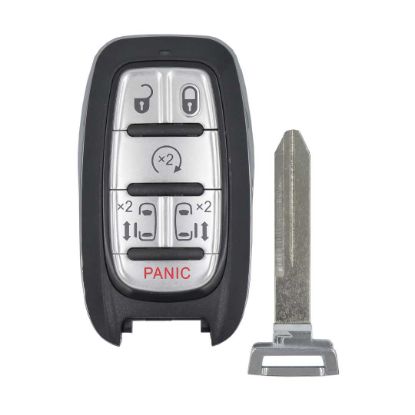 Aftermarket Chrysler Pacifica Voyager 2017-2020 Smart Remote Key 6 Button 434MHz Compatible Part Number: 68238688 AC , FCC ID: M3N-97395900 | Emirates Keys