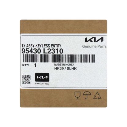 New Kia K5 2022 Genuine / OEM Flip Remote Key 3 Buttons 433MHz OEM Part Number: 95430-L2310 | Emirates Keys