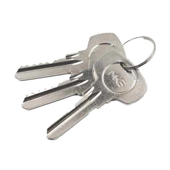 New High Quality Best Price Pure Brass Cylinder with 3 pcs Brass Normal Keys, PN Size 80mm | Emirates Keys