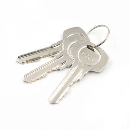 New High Quality Best Price Pure Brass with 3 pcs Brass Normal Keys, SN Size 70mm | Emirates Keys