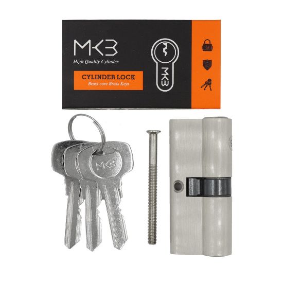 New High Quality Best Price Pure Brass with 3 pcs Brass Normal Keys, SN Size 70mm | Emirates Keys