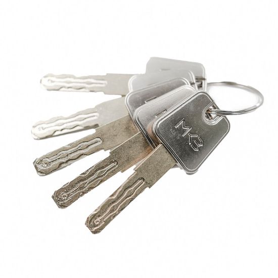 New High Quality Best Price Pure Brass with 5 pcs White Brass Keys, With Multi-track Key Way, Stainless Steel Cam Size 70mm | Emirates Keys