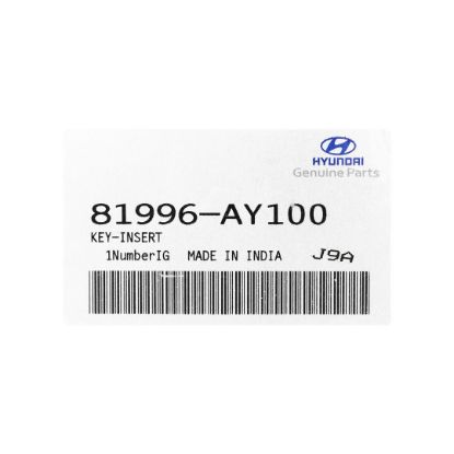 New Hyundai Accent 2024 Genuine / OEM Flip Remote Blade OEM Part Number: 81996-AY100 | Emirates Keys