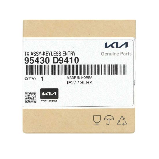 New KIA Sportage 2021 Genuine / OEM Flip Remote Key 4 Buttons 433MHz OEM Part Number: 95430-D9410 | Emirates Keys