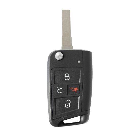 New Aftermarket VW Volkswagen Flip Remote Key Proximity Type 3+1 Buttons 315MHz MQB Transponder | Emirates Keys