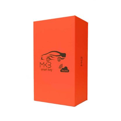 New Aftermarket LCD Universal Smart Key Kit With Keyless Entry And IOS Car BMW Style Location Tracking System Silver Color | Emirates Keys