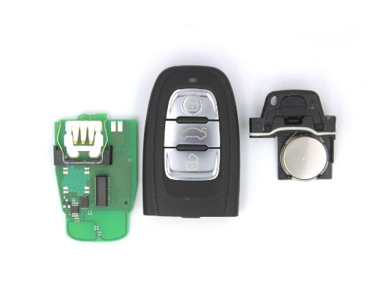Audi A4 2012 Non Keyless Remote Key 3 Buttons Used Inside