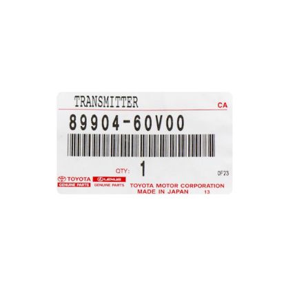 Brand New Toyota Land Cruiser Prado 2020 Genuine/OEM Smart Remote Key 2 Buttons 312/314MHz Manufacturer Part Number: 89904-60V00 8990460V00 | Emirates Keys