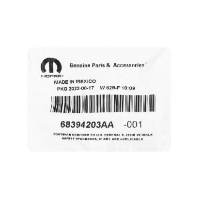 New Dodge SRT 2015-2018 Genuine / OEM Smart Remote Key 4+1 Buttons 433MHz OEM Part Number: 68394203AA | Emirates Keys