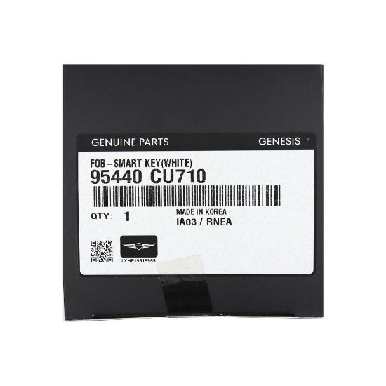 New Hyundai Genesis GV60 Electric 2022 Genuine / OEM Smart Remote Key 7 Buttons 433MHz OEM Part Number: 95440-CU710 | Emirates Keys