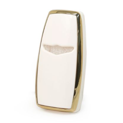 New Aftermarket Nano High Quality Cover For Hyundai Genesis Remote Key 6 Buttons Auto Start White Color | Emirates Keys